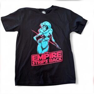 Empire Strips Back Black Graphic Tee